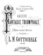 Grande fantaisie triomphale sur l'hymne national brésilien